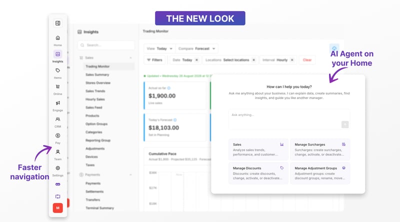 Oolio Back Office Update